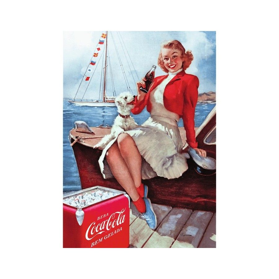 Trefl Puzzle 1000el. Trefl Premium Plus Coca-Cola Czas na przerwę