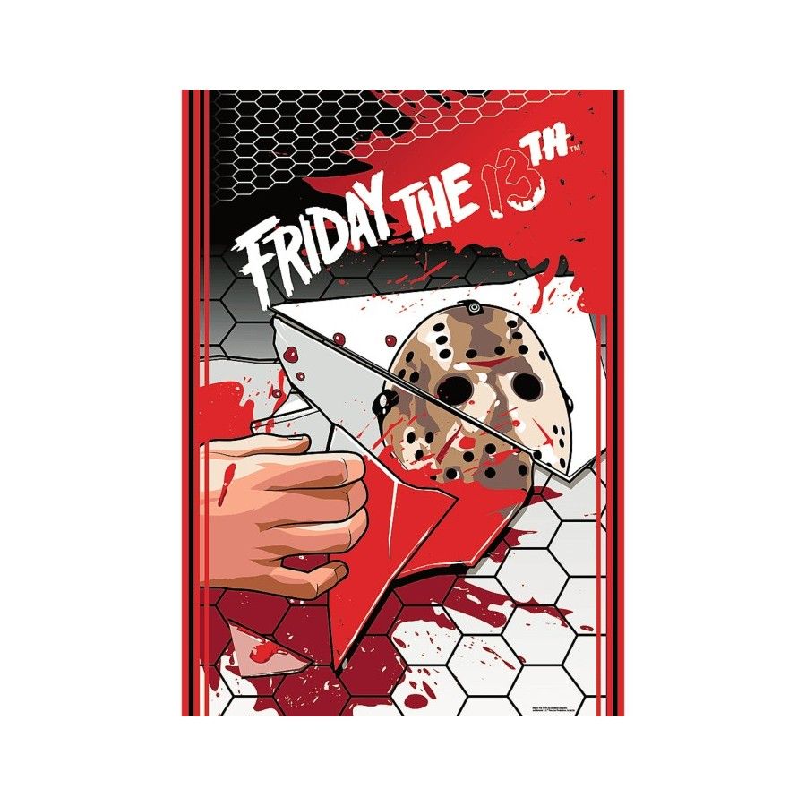 Trefl Puzzle 1000el. Trefl Premium Plus Hall of Horror Piątek Trzynastego