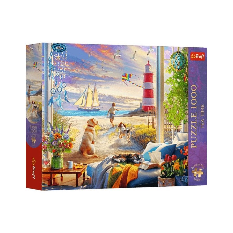 Trefl Puzzle 1000el. Premium Plus Tea Time  Letnia bryza
