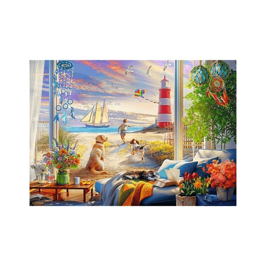 Trefl Puzzle 1000el. Premium Plus Tea Time  Letnia bryza