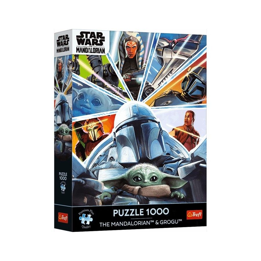 Trefl Puzzle 1000el. Premium Plus The Mandalorian Razem na szlaku