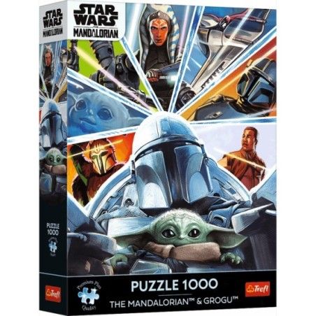 Trefl Puzzle 1000el. Premium Plus The Mandalorian Razem na szlaku