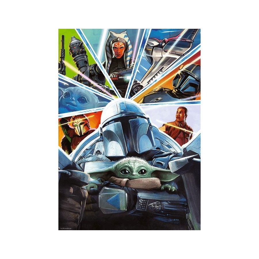Trefl Puzzle 1000el. Premium Plus The Mandalorian Razem na szlaku