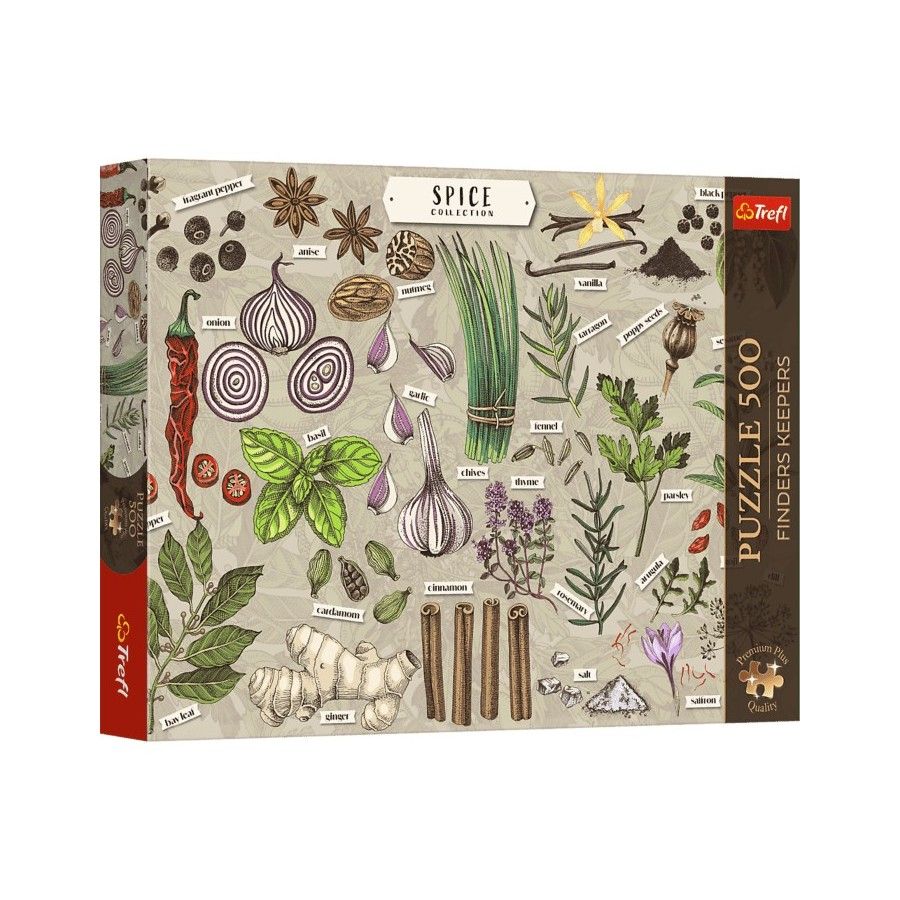 Trefl Puzzle 500el. Trefl Premium Plus Finders Keepers Przyprawy