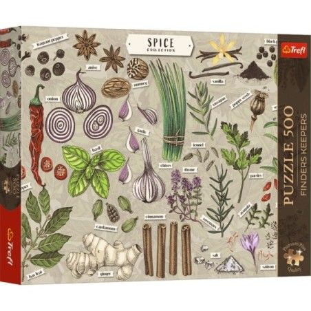 Trefl Puzzle 500el. Trefl Premium Plus Finders Keepers Przyprawy