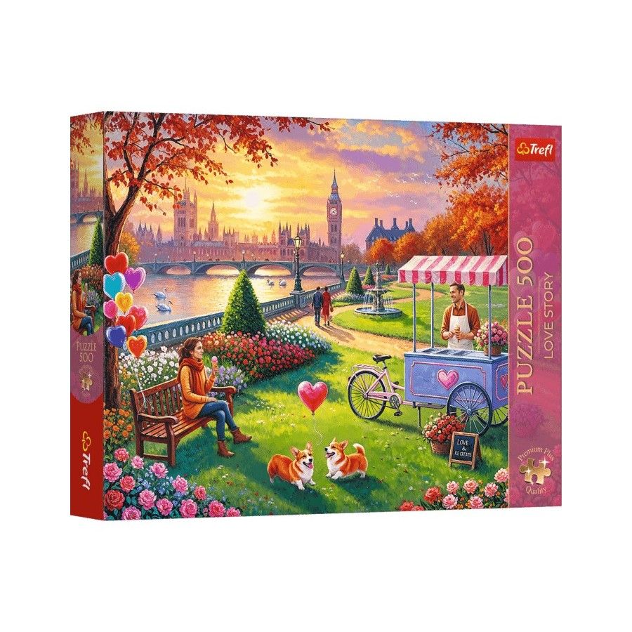 Trefl Puzzle 500el. Premium Plus Love Story Romantyczny Londyn