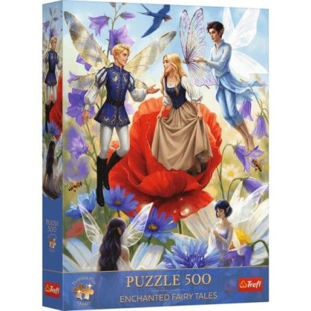 Trefl Puzzle 500el. Premium Plus Enchanted Fairy Tales Calineczka