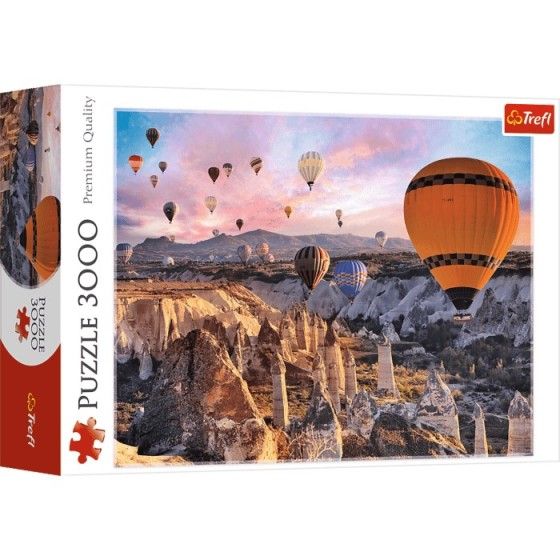 Trefl Puzzle 3000el. Balony nad Kapadocją