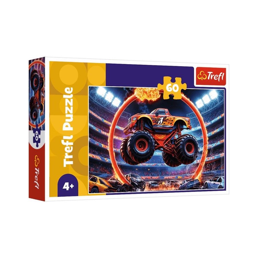Trefl Puzzle 60el. Monster truck