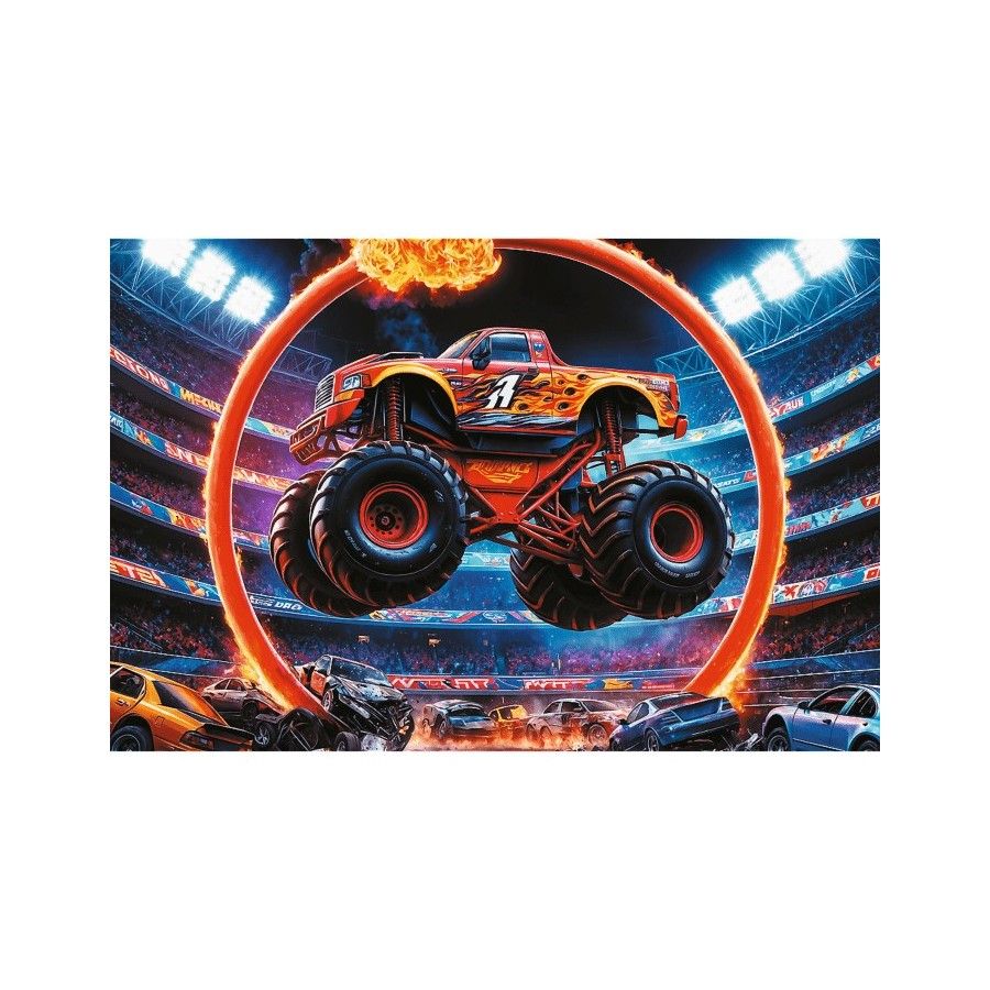 Trefl Puzzle 60el. Monster truck