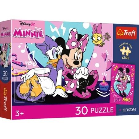 Trefl Puzzle 30el. Premium Plus Kids Radosna Minnie