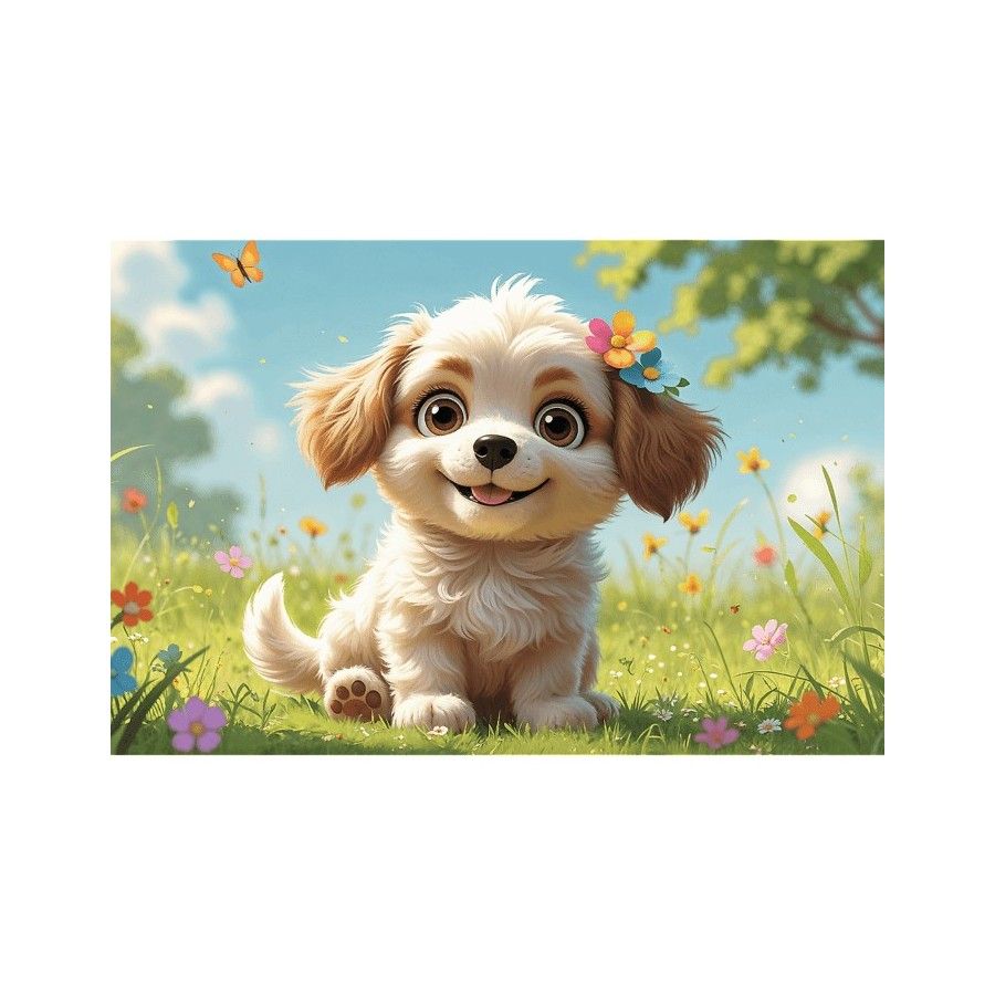Trefl Puzzle 60el. Szczeniaczkiem być !