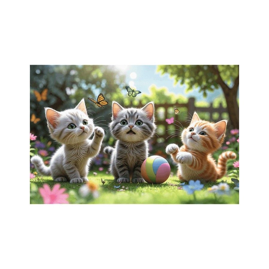 Trefl Puzzle 60el. Trzy kociaki