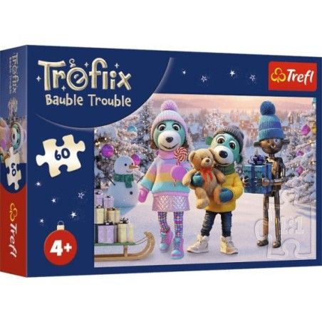 Trefl Puzzle 60el. Zimowy Robobot