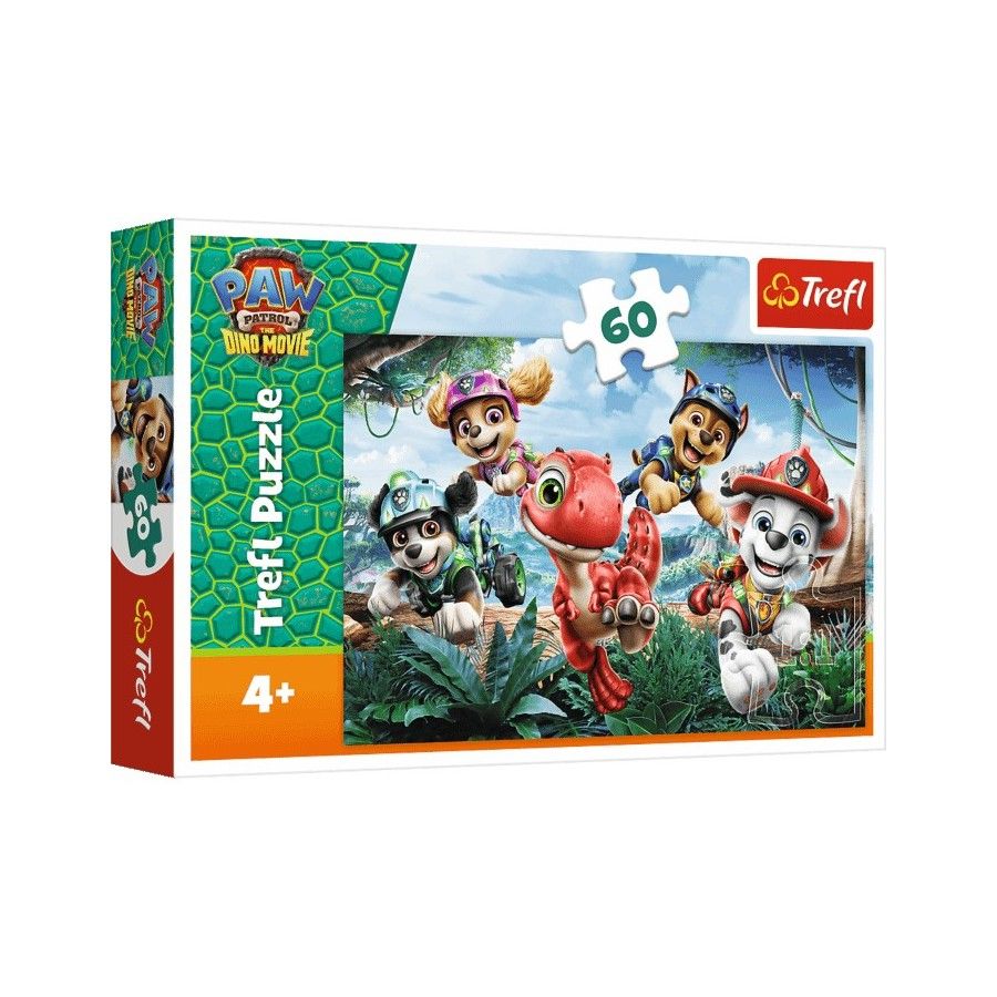 Trefl Puzzle 60el. Dinozaurom na ratunek