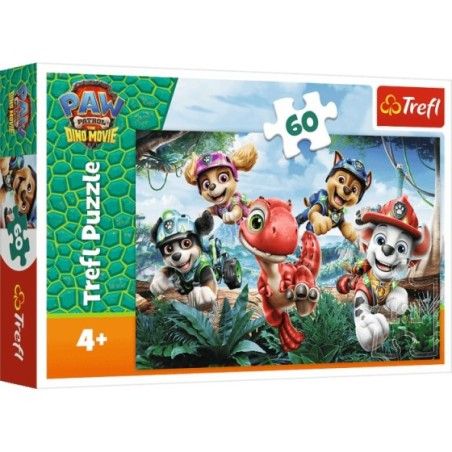 Trefl Puzzle 60el. Dinozaurom na ratunek