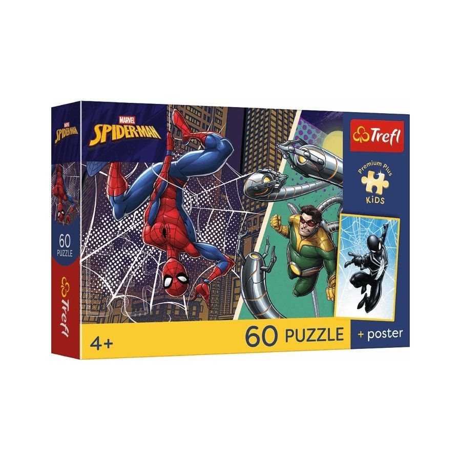 Trefl Puzzle 60el. Premium Plus Kids Superbohaterski dzień