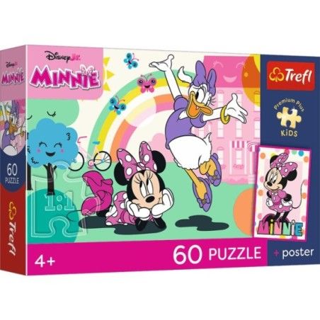 Trefl Puzzle 60el. Premium Plus Kids -Uśmiech Minnie