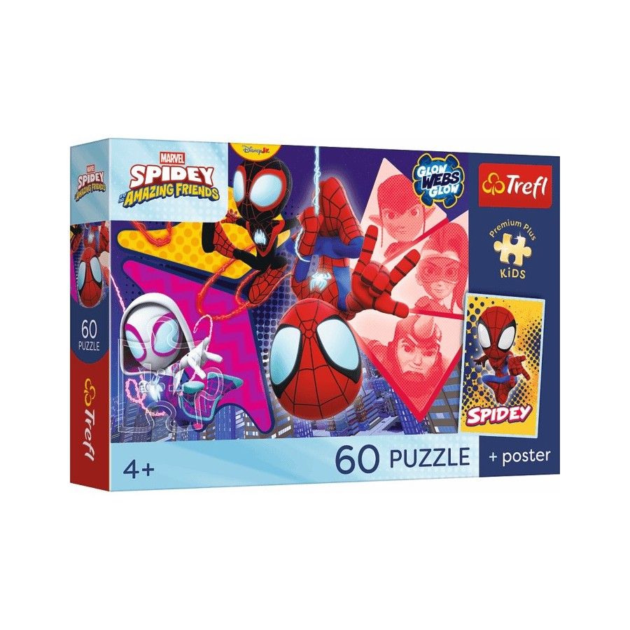 Trefl Puzzle 60el. Premium Plus Kids Niesamowita przygoda
