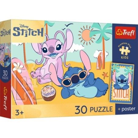 Trefl Puzzle 30el. Premium Plus Kids Uśmiech Stitcha