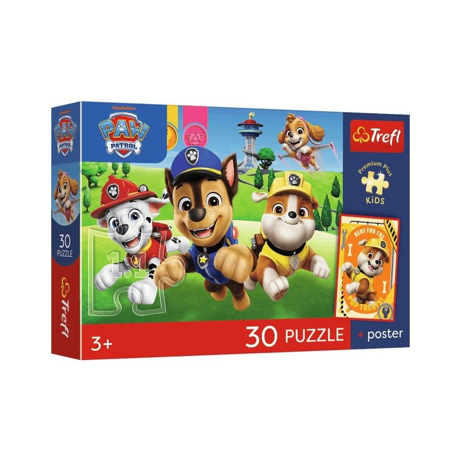 Trefl Puzzle 30el. Premium Plus Kids Psiaki w drodze
