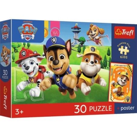 Trefl Puzzle 30el. Premium Plus Kids Psiaki w drodze