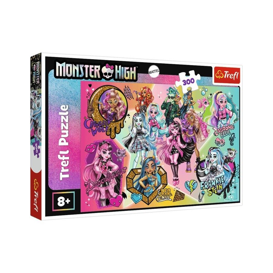 Trefl Puzzle 300el. Monster High Zombie górą!