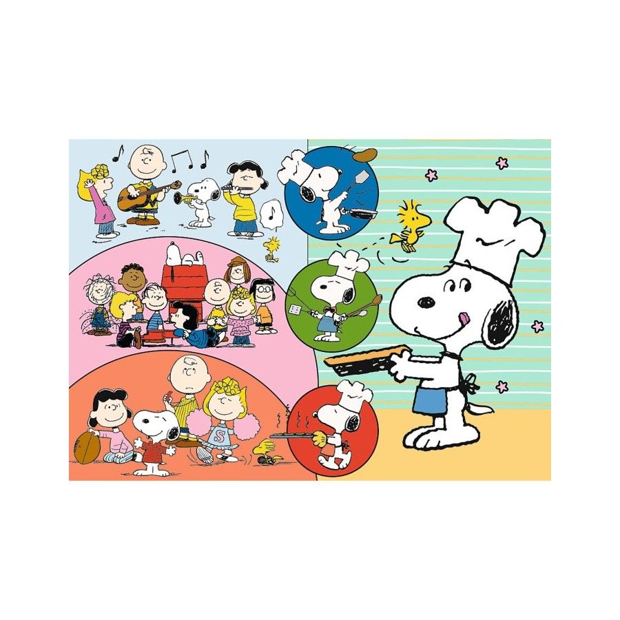Trefl Puzzle 200el. Snoopy i przyjaciele