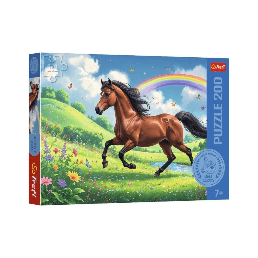 Trefl Puzzle 200el. Dostojny koń