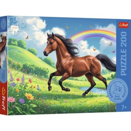 Trefl Puzzle 200el. Dostojny koń