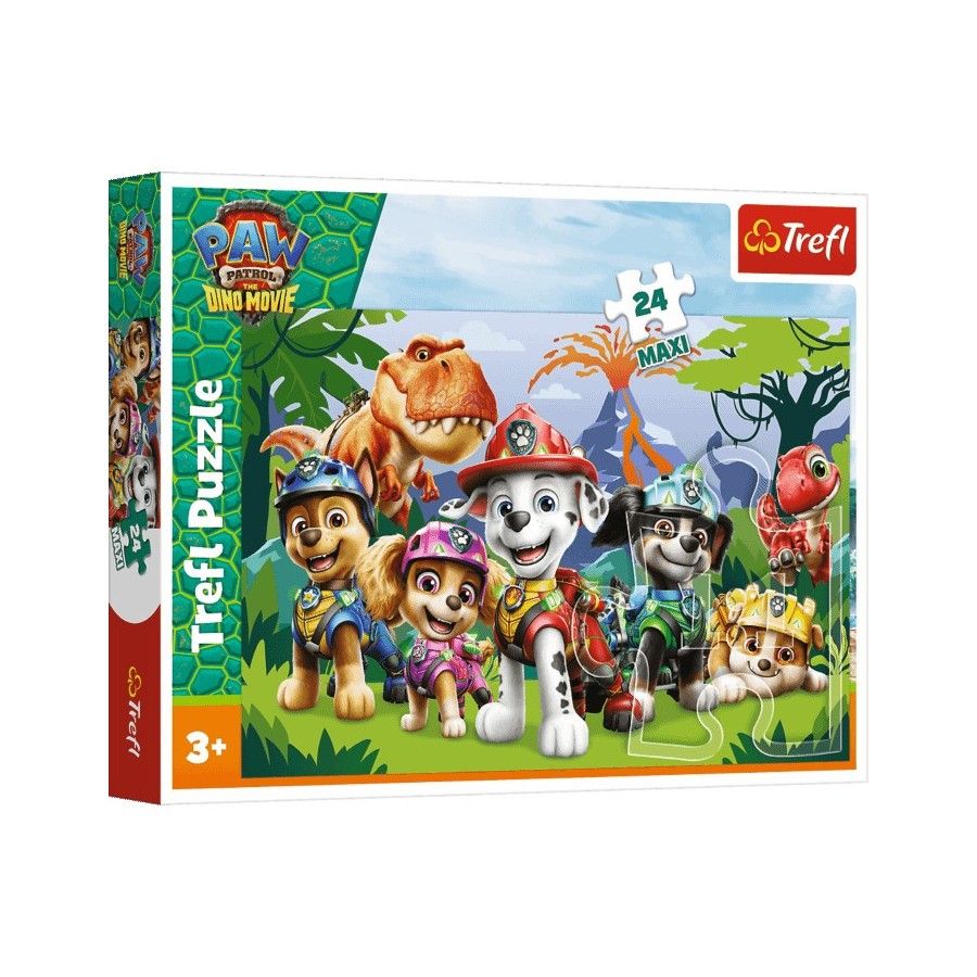 Trefl Puzzle maxi 24el. Prehistoryczna przyjaźń