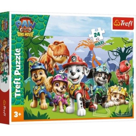 Trefl Puzzle maxi 24el. Prehistoryczna przyjaźń