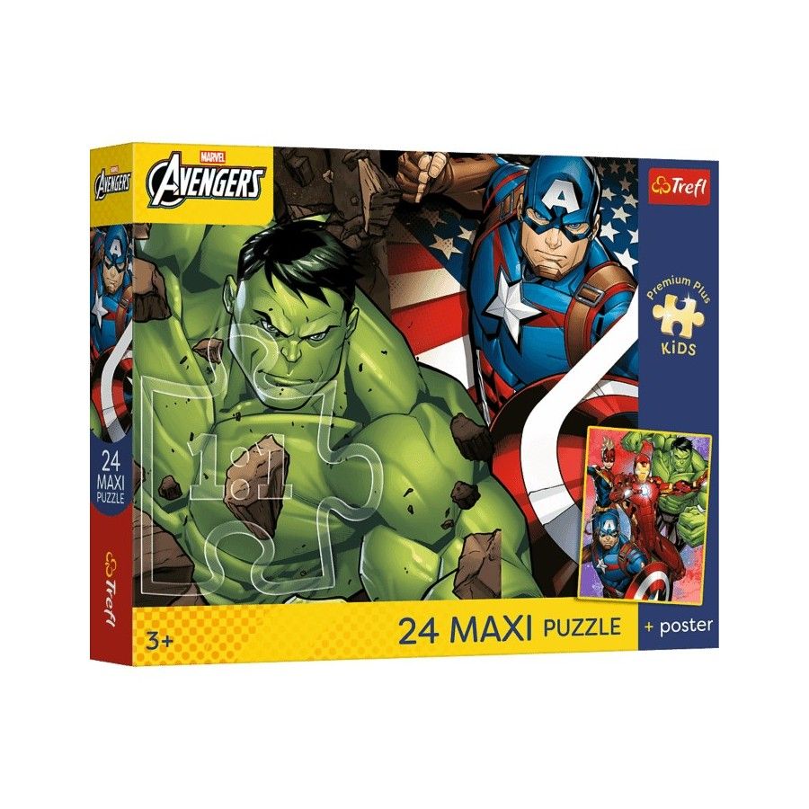 Trefl Puzzle maxi 24el. Premium Plus Kids Bohaterowie jak ze snu
