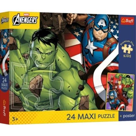 Trefl Puzzle maxi 24el. Premium Plus Kids Bohaterowie jak ze snu