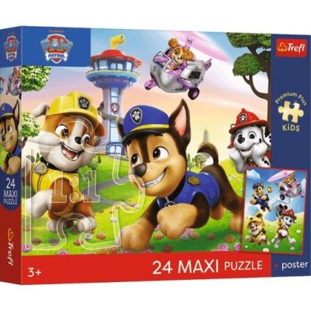 Trefl Puzzle maxi 24el. Premium Plus Kids Wesoły spacer