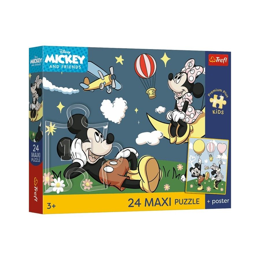 Trefl Puzzle maxi 24el. Premium Plus Kids Przyjaciele myszki