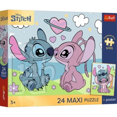 Trefl Puzzle maxi 24el. Premium Plus Kids Marzenia Lilo i Stitcha