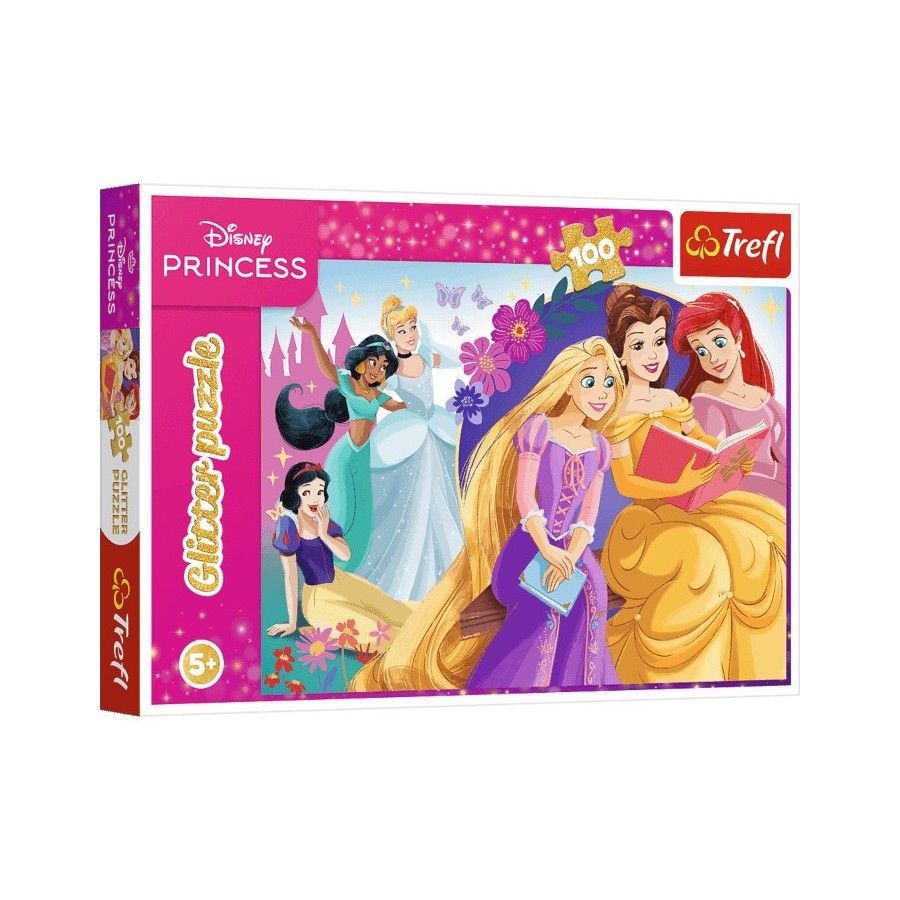 Trefl Puzzle 100el. Glitter  Blask magii przyjaźni