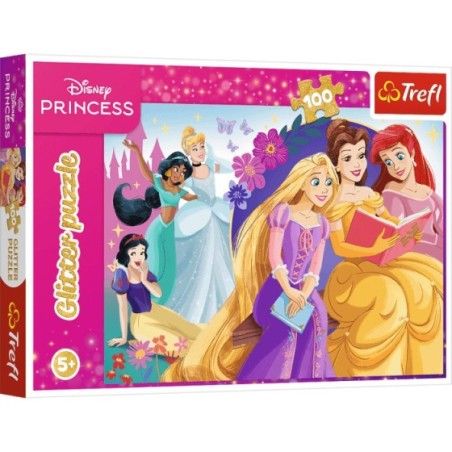 Trefl Puzzle 100el. Glitter  Blask magii przyjaźni