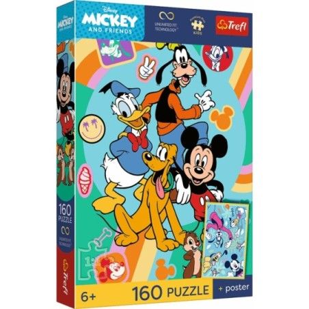 Trefl Puzzle 160el. Premium Plus Kids Mysia godzina