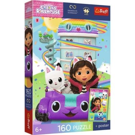 Trefl Puzzle 160el. Premium Plus Kids Piękna Gabby