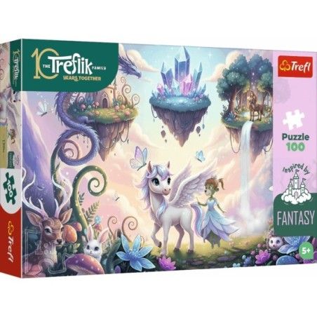Trefl Puzzle 100el. Inspired By Fantasy Magiczne światy