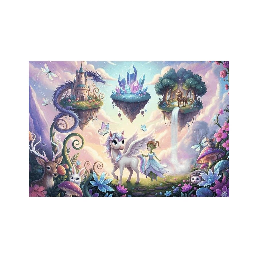 Trefl Puzzle 100el. Inspired By Fantasy Magiczne światy
