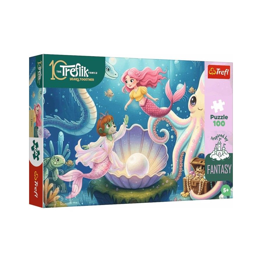 Trefl Puzzle 100el.  Inspired By Fantasy W krainie syrenek