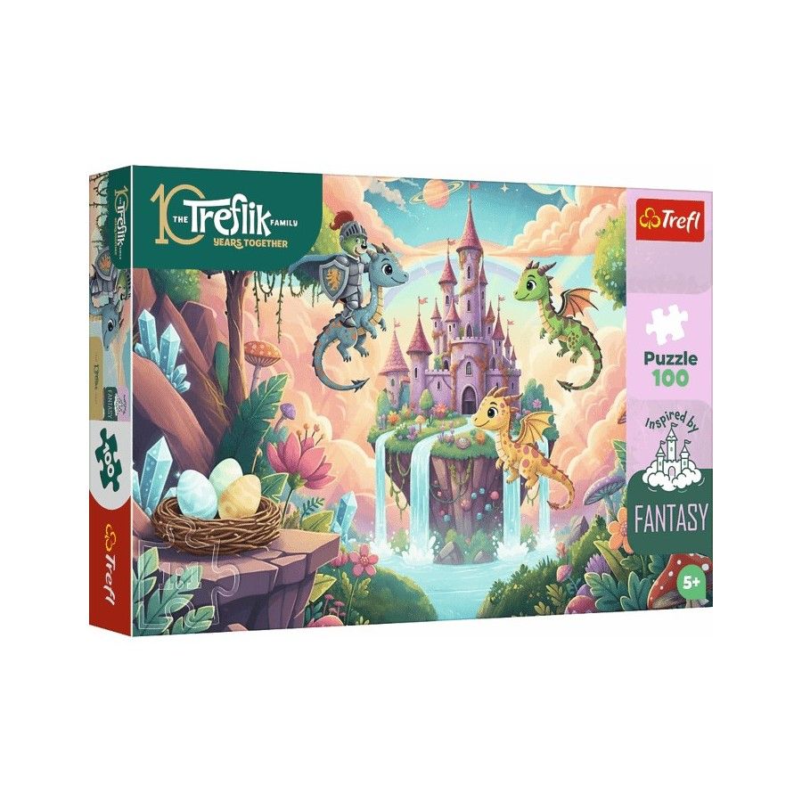 Trefl Puzzle 100el Inspired By Fantasy Rycerz Treflik i smoki
