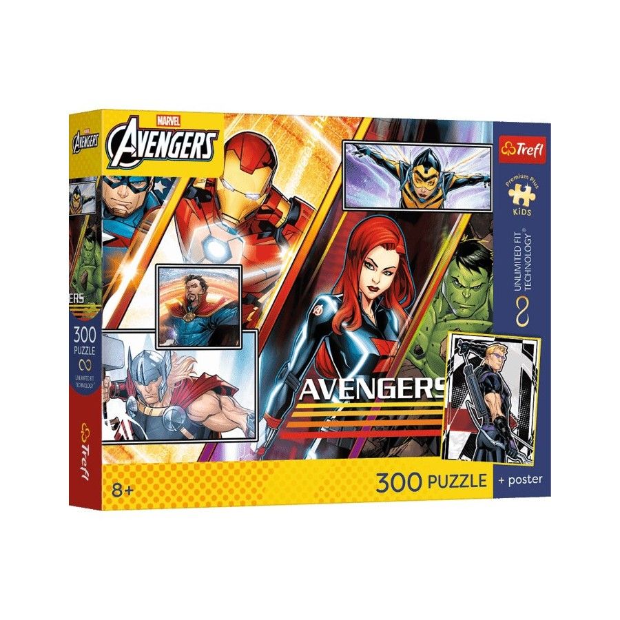Trefl Puzzle 300el. Premium Plus Kids Siła drużyny