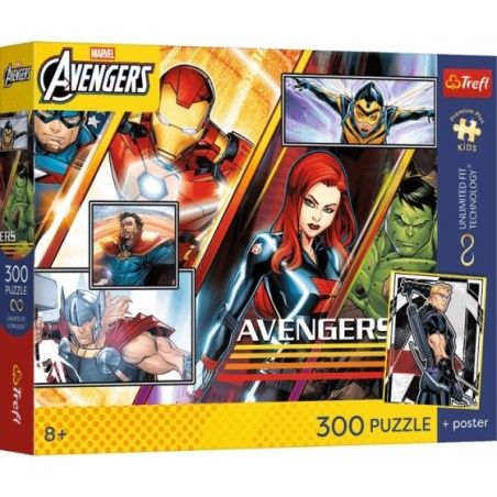 Trefl Puzzle 300el. Premium Plus Kids Siła drużyny