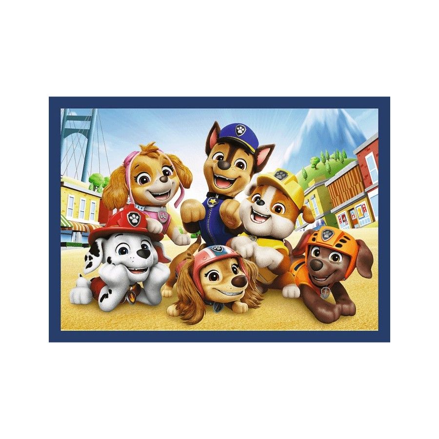 Trefl Puzzle 4x88el. Premium Plus Kids Psia straż