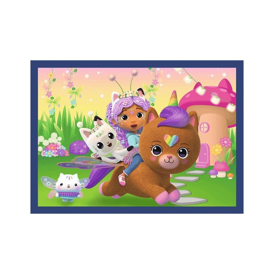 Trefl Puzzle 4x88el. Premium Plus Kids Kocie harce