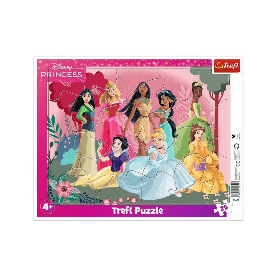 Trefl Puzzle ramkowe 25el. Czas księżniczek